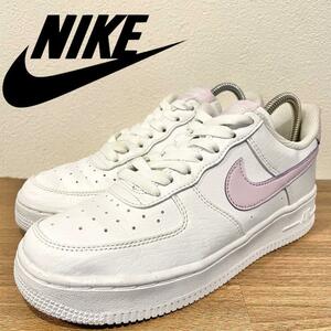 NIKE WMNS AIR FORCE 1 07 NEXT NATURE ナイキ エア フォース ワン ホワイト パープル DN1430-105 レディース ローカットスニーカー 23cm 