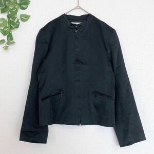 TY0333 ー大特価ー 【ニジュウサンク】 23区 レディース トップス ブルゾン ジャンパー (M) オンワード樫山 黒 ブラック 長袖 TYROT3