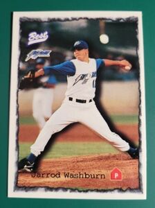 1997 Best Jarrod Washburn Lake Elsinore Storm #47 Baseball Card Angels Mariners 海外 即決