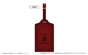 【新品/公式】ONE PIECE レザーラゲッジタグ 赤髪海賊団 公式グッズ colleize