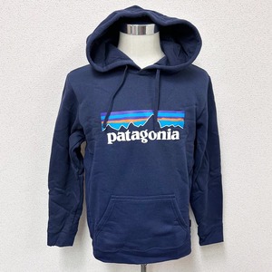 新品 PATAGONIA パタゴニア P-6 ロゴ アップライザル フーディー ネイビー Sサイズ