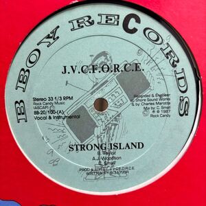 【US ORIGINAL】 J.V.C. F.O.R.C.E. / Strong Island !! jvc force CURT CAZAL