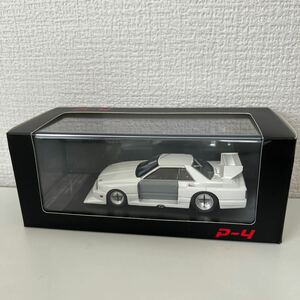 未使用 P-4 NISSAN SKYLINE RS TURBO SILHOUETTE (DR30) CM ver. SHAKE DOWN P4113 ミニカー 1/43スケール