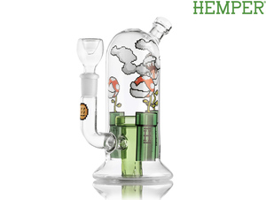 HEMPER ヘンパー ゲーミング ガラスボング バブラー ガラスパイプ カンナビスカップ ハイタイムズ high times マリファナ thc 大麻