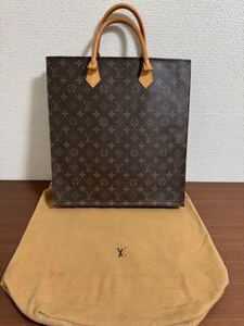 【美品】 ルイヴィトン LOUIS VUITTON モノグラム トートバッグ ハンドバッグ ブリーフケース サックプラ M51140 布袋付き