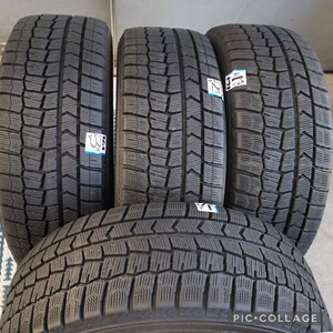 送料無料 バリ溝 スタッドレス16インチ　ダンロップ WINTER MAXX WMO2　205/55R16 　91Q タイヤのみ4本セットルミオン・リーフ・アクセラ