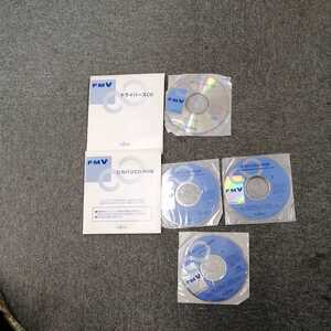 FMV-ＤＥＳＫＰ０ＷＥＲ　C8/１５０ＷＬ,１５０Ｌ,　１５０N　リカバリＣＤROM３枚とモデムドライバＣＤ　　ち