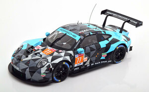 Ixo 1/18 Porsche 911 RSR Winner LMGTE-AM 24h Le Mans 2018 #77 Campbell/Ried/Andlauer　ポルシェ　イクソ