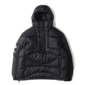 Supreme シュプリーム 22AW THE NORTH FACE ハーフジップ プルオーバー ダウンジャケット (800-Fill Half Zip Hooded Pullover) ブラック