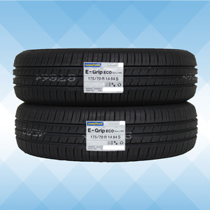 175/70R14 84S GOODYEAR グッドイヤー EFFICIENT GRIP ECO EG01 24年製 正規品 送料無料 2本セット税込 \11,400より 1