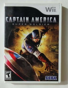 WII キャプテンアメリカ：スーパーソルジャー (SEGA) CAPTAIN AMERICA 北米版 ★ ニンテンドーWii / WiiU 