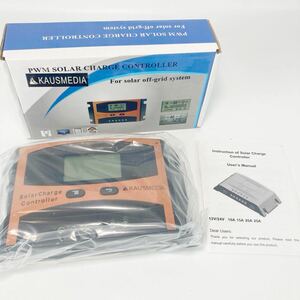 mh5 【新品未使用】 ソーラーチャージコントローラー ソーラーパネル バッテリー充電 20A 12V 24V プロ仕様