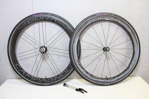 ○Campagnolo カンパニョーロ BORA ONE 50 ナロー シマノフリー 11s対応 チューブラー カーボンホイールセット