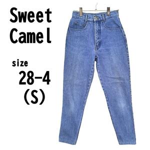 【S(28-4)】Sweet Camel レディース ジーンズ ややハイウエスト