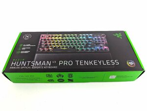 Razer レイザー Huntsman V3 Pro JP 有線 日本語配列 テンキーレス 光学式オプティカル ラピッドトリガー ゲーミングキーボード《A3796