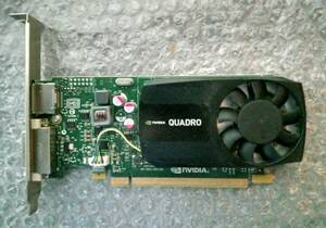 【中古パーツ】NVIDIA Quadro K620 2G グラフィックボード/ビデオカード PCI-E DP/DVI■BK423-1