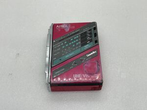 AIWA アイワ HS-UV9 カセットボーイ ポータブルカセットプレーヤー 動作未確認 現状品 本体