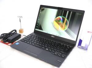 ♪ほぼ新品 超軽量799g 富士通LIFEBOOK U938/S●新品SSD512GB●MEM8GB/13.3FHD(1920×1080)/Cele2.20GHz/Win11Pro/Office2021Pro/指紋S