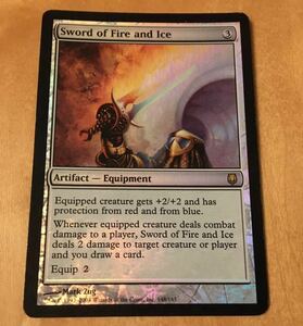 DST 火と氷の剣 英FOIL1枚 プレイド MTG