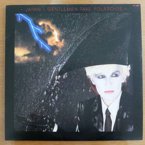 （pa-783）【中古LP レコード】JAPAN/GENTLEMEN TAKE POLAROIDS