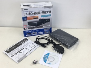 美品 Logitec ロジテック USB外付ハードディスク　LHR-EGU3　USB3.0対応 1TB 使用時間3706H（管2A3-M14）