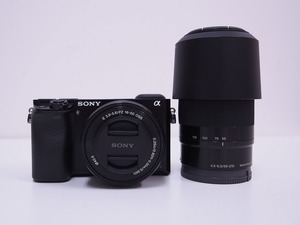 ソニー SONY デジタル一眼レフカメラ α6000ダブルズームキット