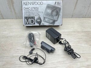 1円　KENWOOD MDウォークマン DMC-J7R用 電池ボックス ACアダプター Ｗ08-0663 ヘッドフォン まとめて MDプレーヤー ケンウッド 即日配送