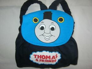 ★中古品 オフィシャル公式 THOMAS&FRIENDS きかんしゃトーマス 柔らかい生地 ベビーリュック リュックサック かばん KIDS キッズ 子供用★