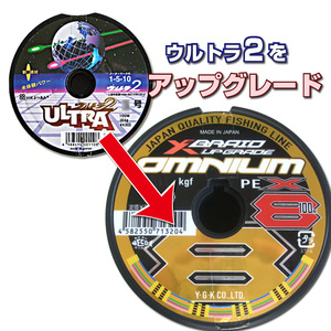  特価設定　1セット限り　0.6号 ～ 12号 1200ｍ 12連結　YGK よつあみ オムニウム　OMNIUM 次世代船 PEライン 世界最高糸質 