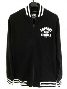 【メンズ】DGK/トラックジャケット/裏パイル/L/アウトレット商品