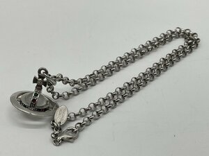 ∞大人気【ヴィヴィアンウエストウッド Vivienne Westwood ネックレス オーブ シルバー SV925 総重量約16.9g レディース】HM879