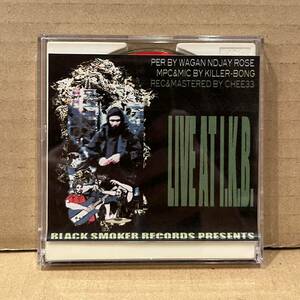 ◇希少!8cmシングルCD◇KILLER-BONG キラー・ボング / LIVE AT I.K.B. (2007) Black Smoker/CHEE32/Think Tank/K-BOMB/日本語ラップ/HIPHOP