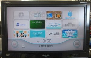 10840●Nintendo Wii 本体セット RVL-001 クロ 箱付き ゲームハード ニンテンドー 2006年 ジャンク品●