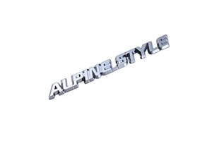 アルパインスタイル(ALPINE STYLE) ALPINE STYLEロゴエンブレム メッキ AS-EM02-MEK