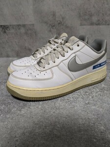 NIKE AIR FORCE1 ナイキ エアフォース1 ロー ラベルメーカー 27.5cm ホワイト　グレー　AF1 dc5209-100 OSAGARI