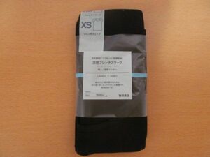 (54514)無印良品　レディース　涼感フレンチスリーブ　インナー　シャツ　ブラック　XS　未使用