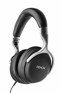 【中古】 デノン Denon AH-GC25NC フリーエッジ・ドライバー搭載 ノイズキャンセリング・ヘッドホン ブラッ