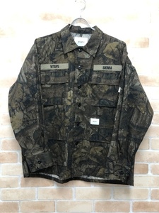 WTAPS ダブルタップス JUNGLE LS SHIRT. 192WVDT-SHM01S ブラウン 01 111387736＃2