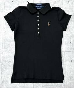 美品 90s 00s RALPH LAUREN USA企画 ポロシャツ ラルフ　Y2K ローレン ピマコットン 上質素材 ストレッチ SKINNY POLO スキニーポロ 柳9842