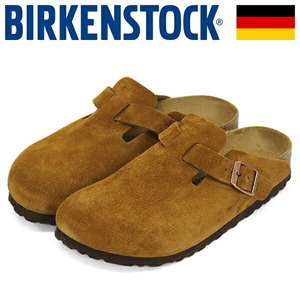 BIRKENSTOCK (ビルケンシュトック) 1027119 BOSTON ボストン スエードレザーサンダル MINK ナロー幅 BI314 38-約24.5cm