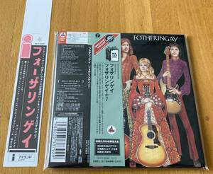 フォザリンゲイ【Fotheringay】紙ジャケ limited edition papersleeve CD 紙ジャケット Sandy Denny Led Zeppelin 復刻帯 W / OBI