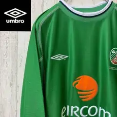 【激レア】サッカー　アイルランド代表　ゲームシャツ　ユニフォーム　UMBRO