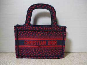 クリスチャンディオール・ Christian Dior book tote ・ブックトート スモール ・レディース ハンドバッグ・未使用・激レア