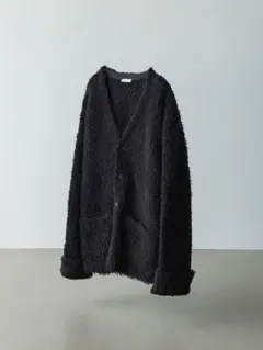 【LIDNM】FEATHER YARN LOOSE CARDIGAN