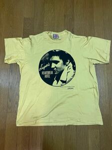 No.4162 RALEIGH “Live at Lupo’s Heartbreak Hotel” T-SHIRTS (Loose Fit) Tシャツ SAND YELLOW サイズS プレスリー ジョー ストラマー