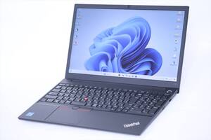 即配 美品 Windows11 Office2019 11世代Corei5 バッテリー良好 Lenovo ThinkPad E15 Gen2 i5-1135G7 8G 256G 15.6FHD