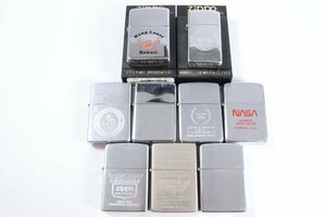 【9点】ZIPPO ジッポー オイルライター 喫煙具 喫煙グッズ シルバーカラー まとめ売り 2519-AS