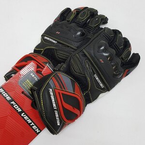 《未使用》FLAGSHIP フラッグシップ Vanquish Glove FG-S206 サイズM バイク グローブ ブラック《生活・80サイズ・福山店》O039