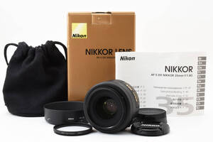 【超美品 保証付 動作確認済】Nikon AF-S NIKKOR DX 35mm F1.8 G ニコン レンズ #A59