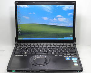 Panasonic Let’s note S10(ブラック) CF-S10CYBDR/Core i5-2520M/4GBメモリ/HDD640GB/DVD/12.1TFT/WindowsXP Professional SP3/難有 #0829